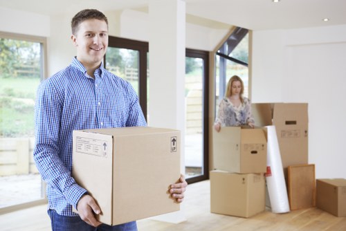 Local house moving team assisting with a Tooting property relocation