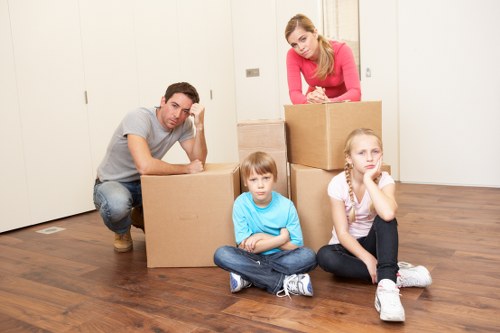 Packing and moving boxes near Tooting homes