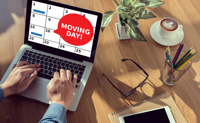 Careful handling of furniture during a move